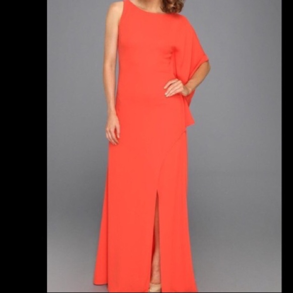 BCBG “Janus” dress size 8 poinsettia color